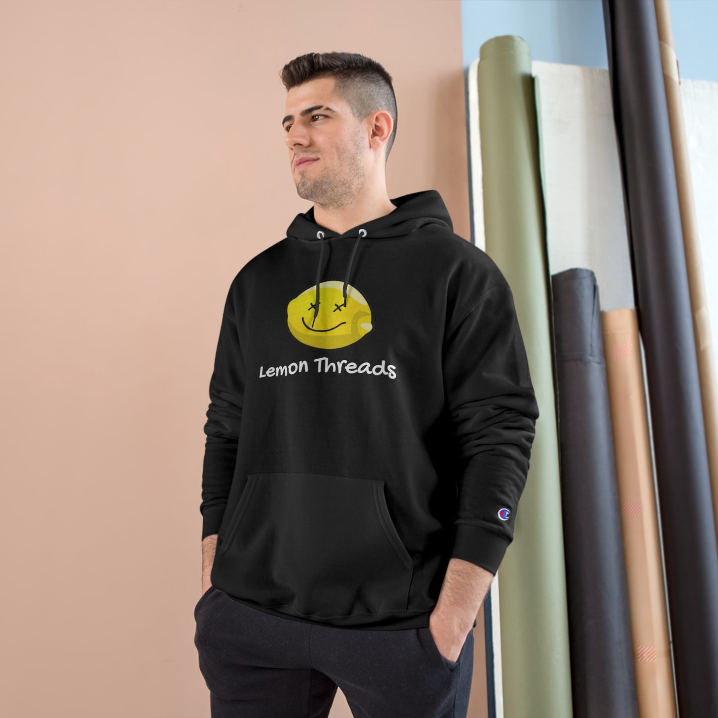Lemon Threads Champion Hoodie