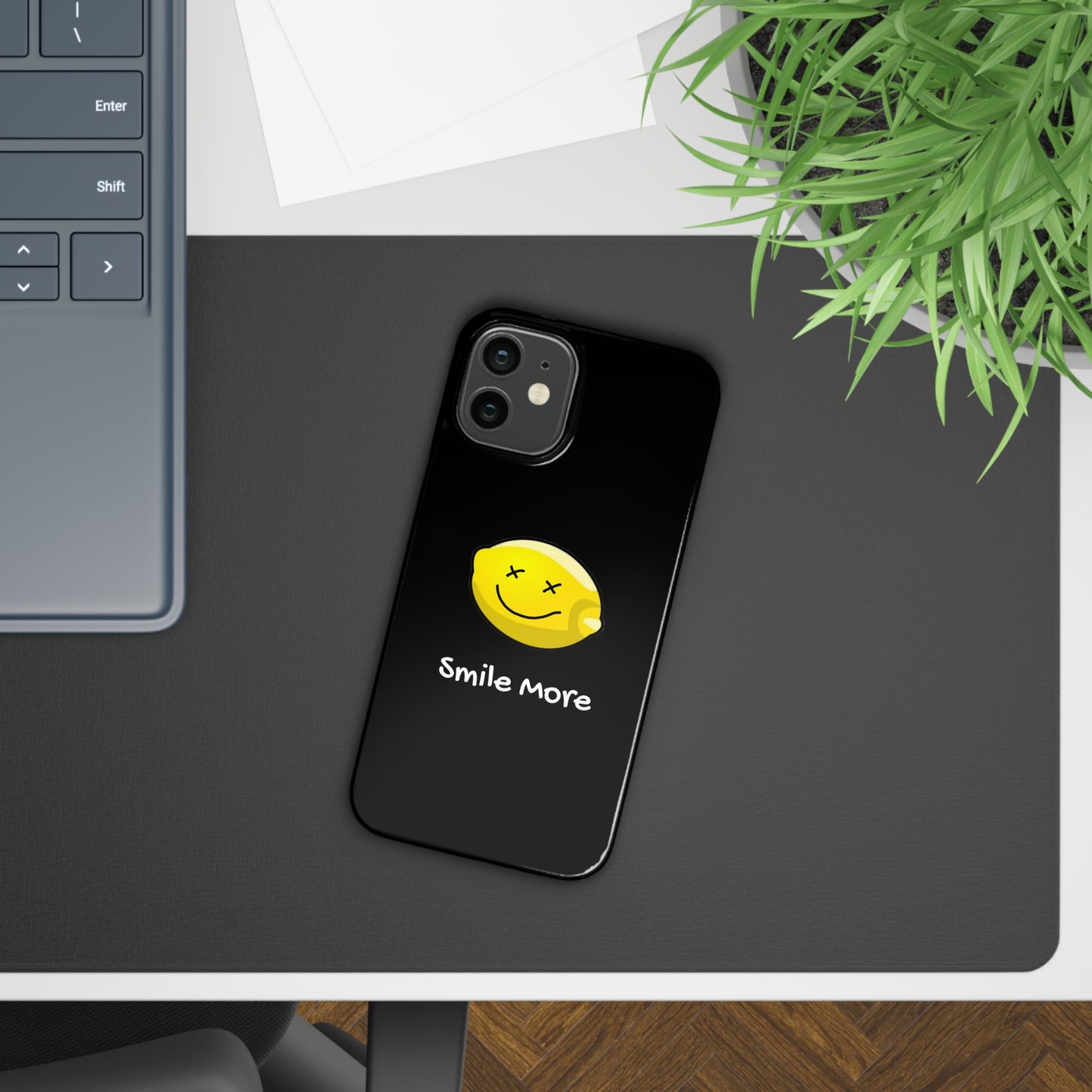 Lemon Threads Slim Phone Case