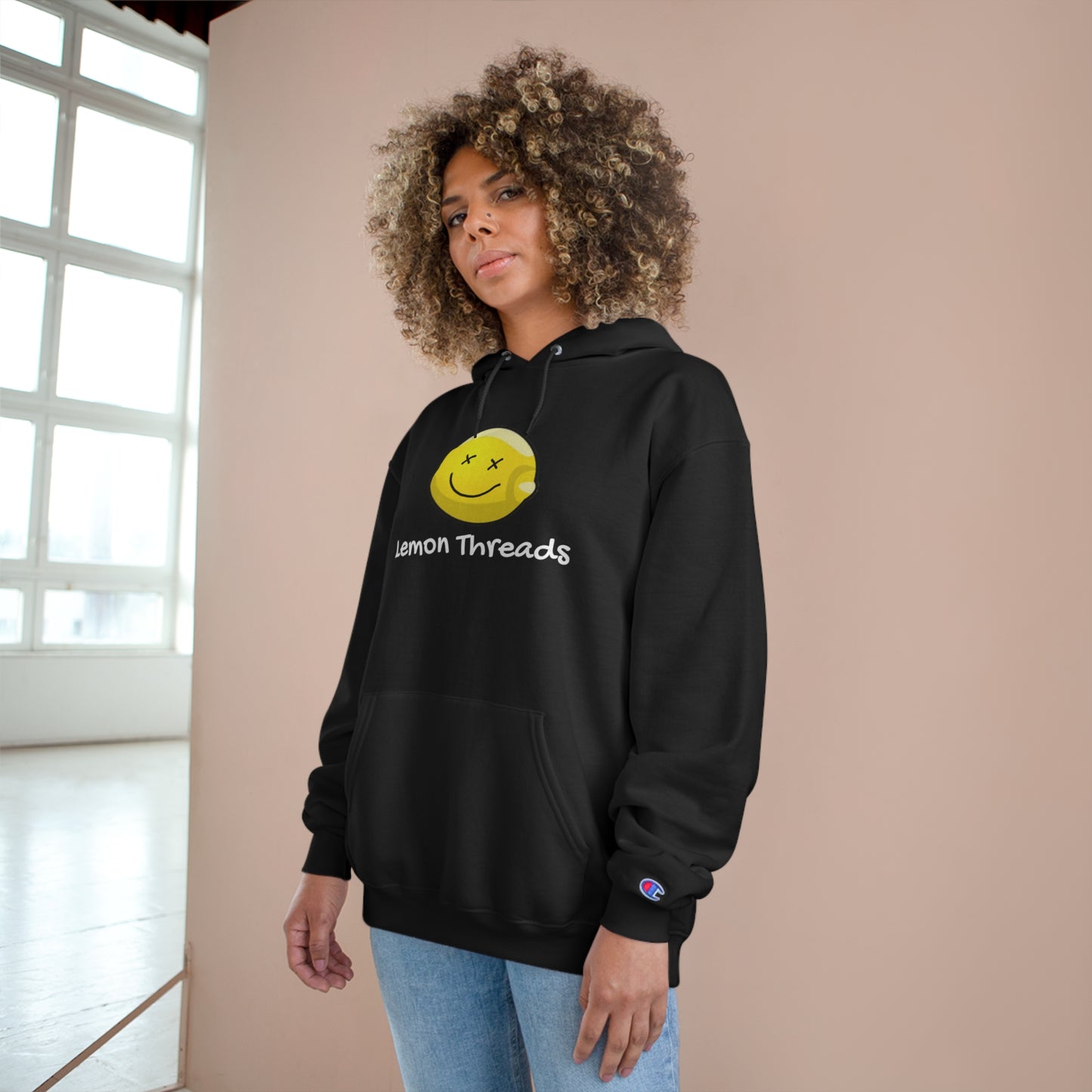 Lemon Threads Champion Hoodie