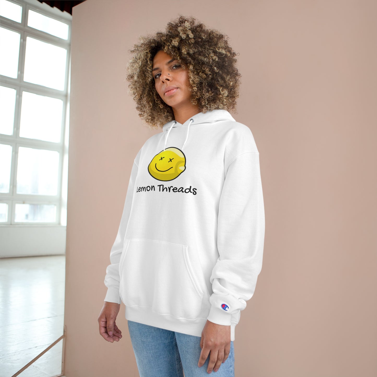 Lemon Threads Champion Hoodie