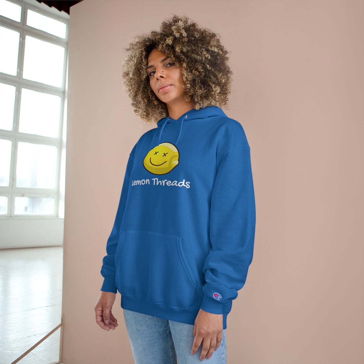 Lemon Threads Champion Hoodie