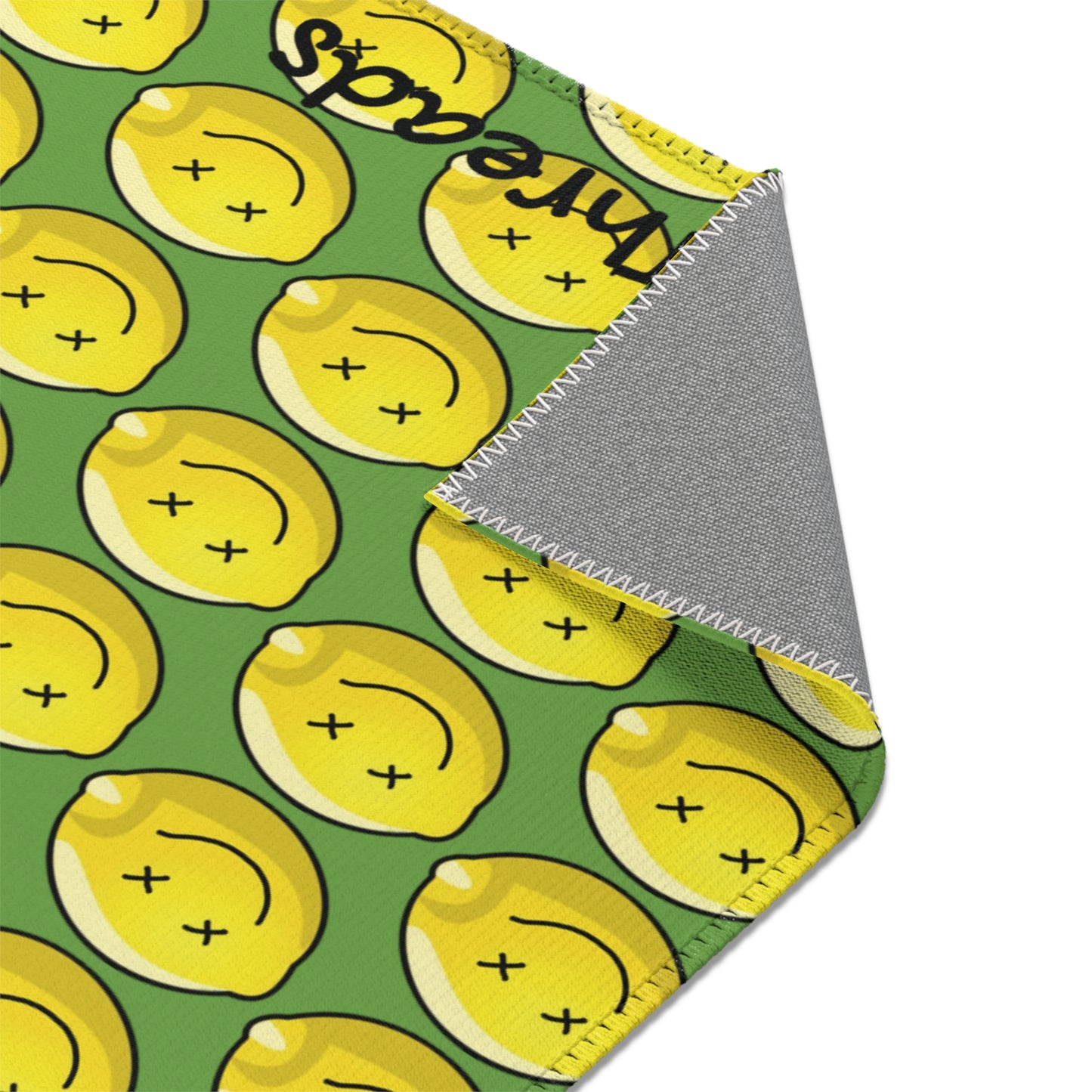 Lemon Threads "Smile More" Area Rug