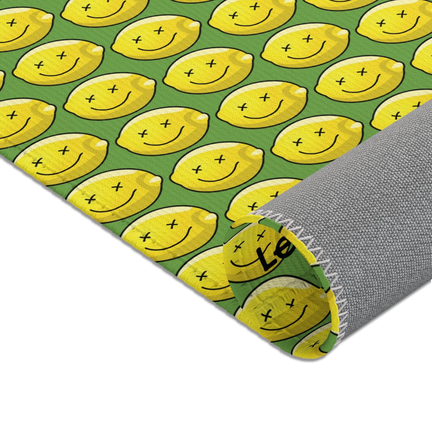 Lemon Threads "Smile More" Area Rug