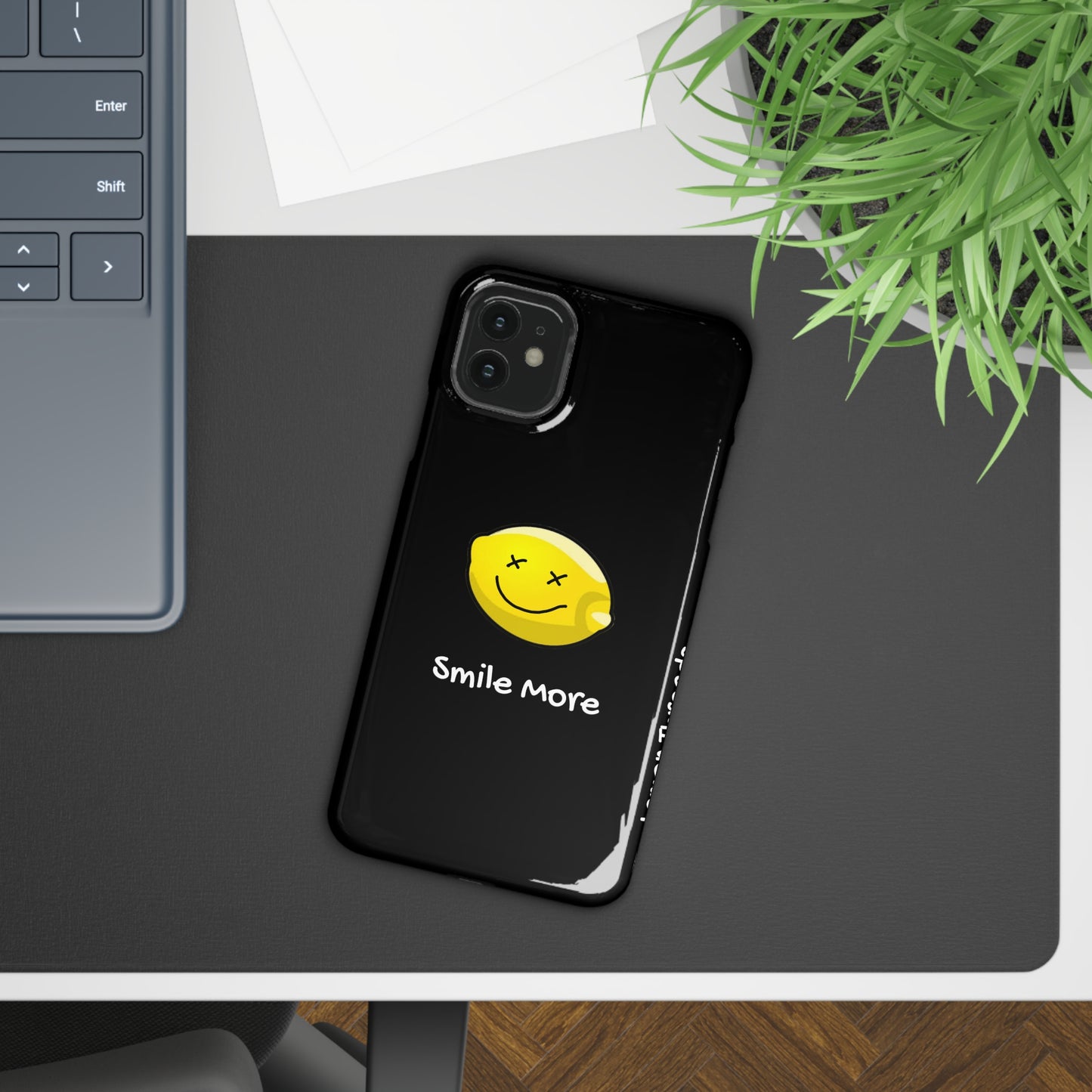Lemon Threads Slim Phone Case