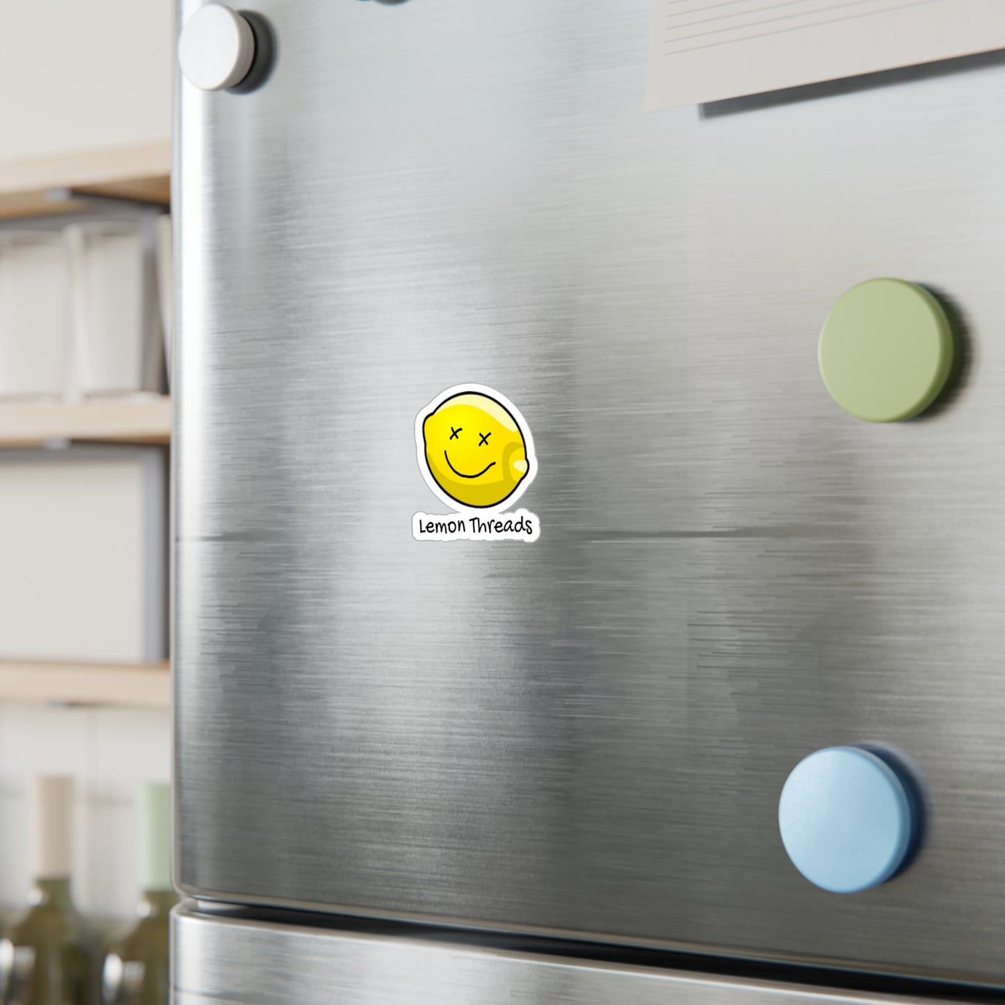 Lemon Threads Sticker