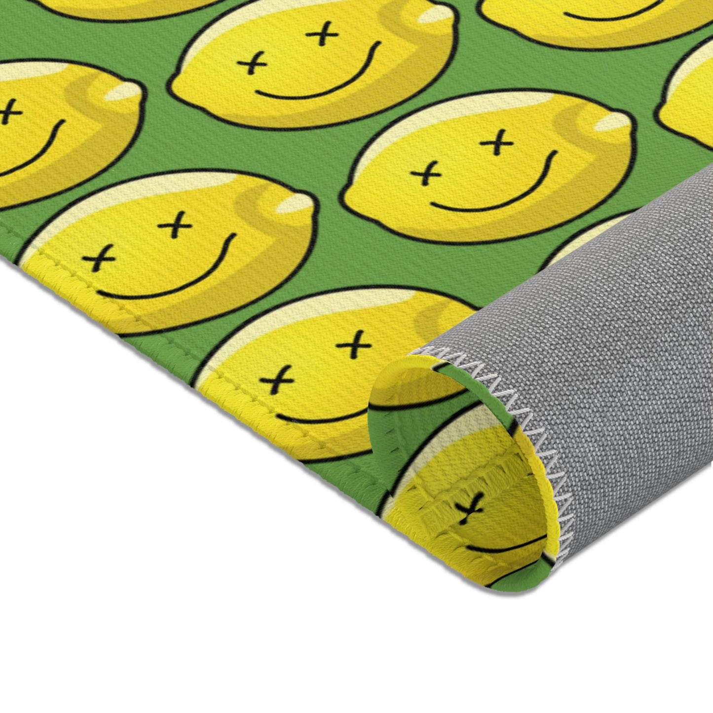 Lemon Threads "Smile More" Area Rug