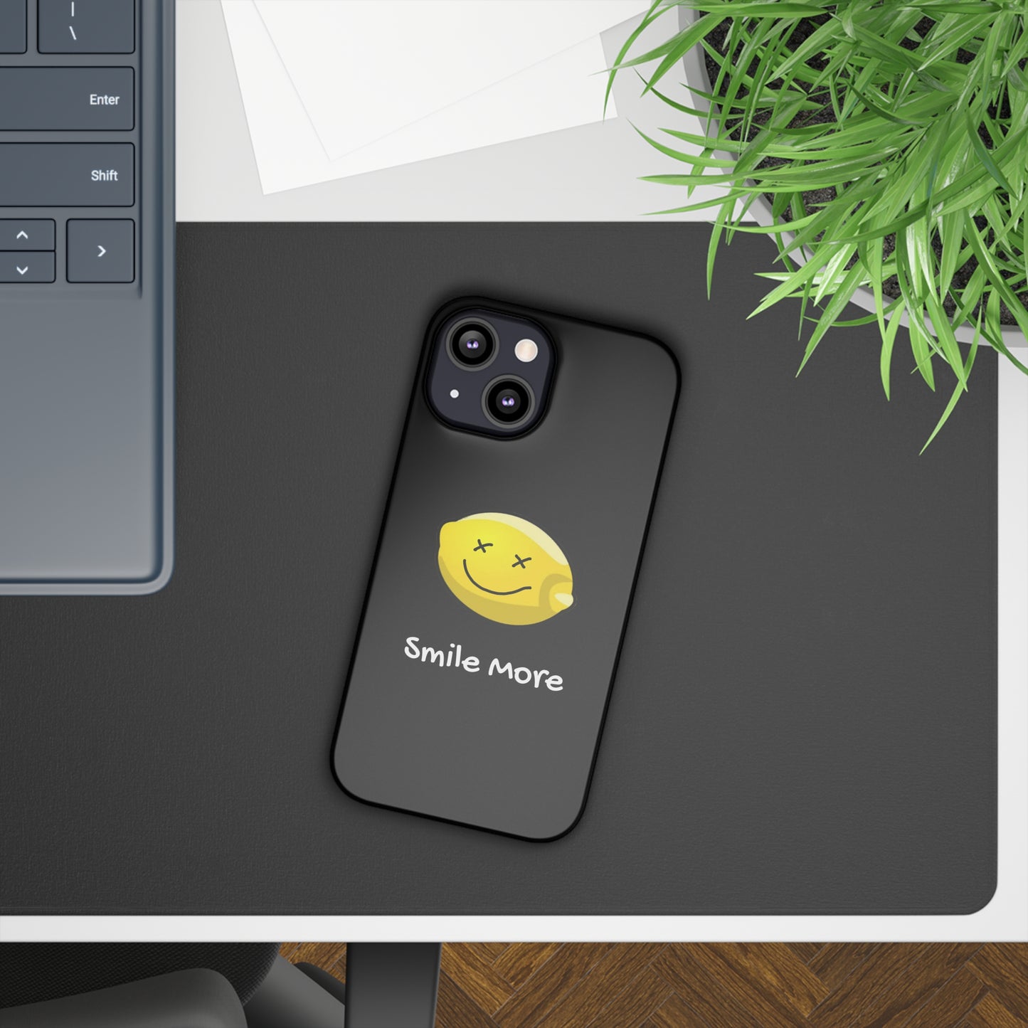 Lemon Threads Slim Phone Case