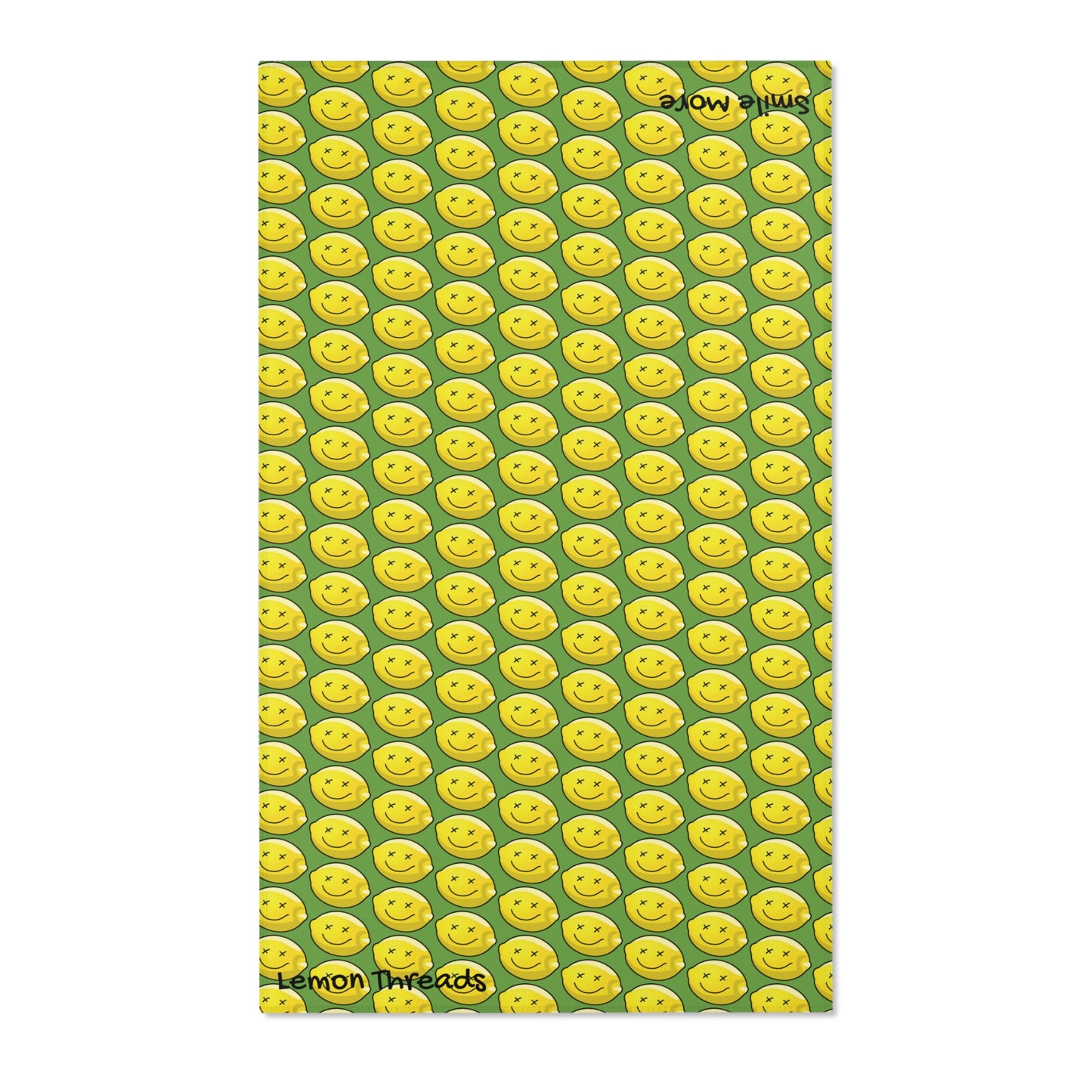 Lemon Threads "Smile More" Area Rug