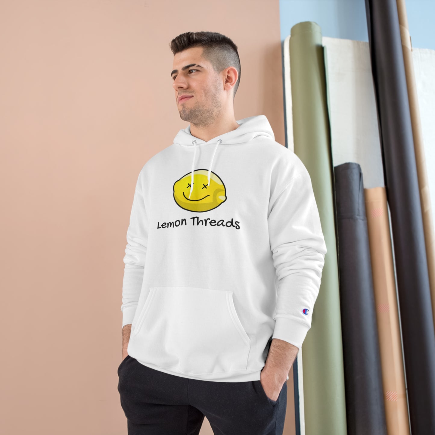 Lemon Threads Champion Hoodie